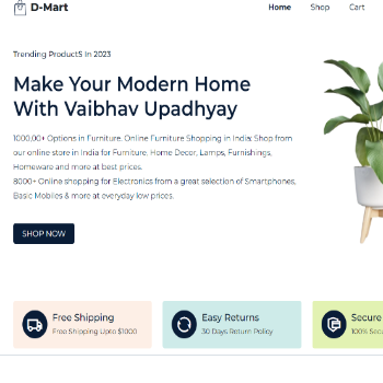 D-Mart Ecommerce