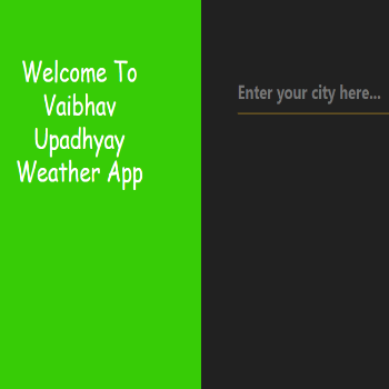 Weather Application